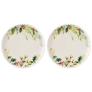 Better Homes & Garden Winter Botanicals Dinner Plates Set of 2